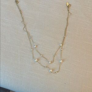 2/$10 Pearl Gold Layered Necklace